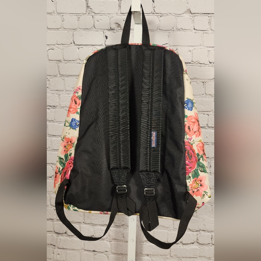 Jansport Superbreak Floral Backpack - Picture 2 of 3